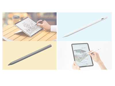 充電式極細タッチペン、iPad・Surface専用の2機種…サンワサプライ 画像