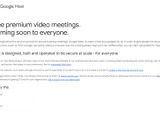 Google、ビデオ会議ツールを無料提供…遠隔授業も 画像